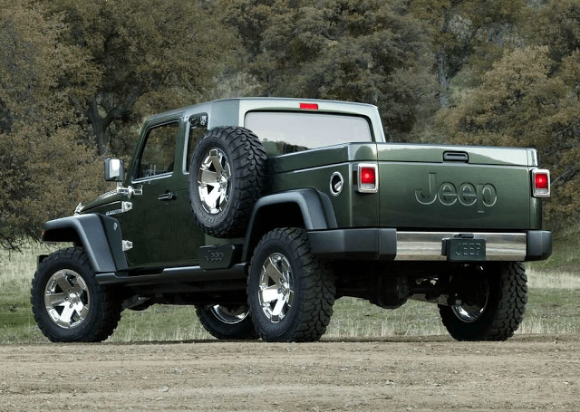 2005 Jeep Gladiator Concept Wrangler pickup
