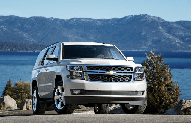 2015 Chevrolet Tahoe white
