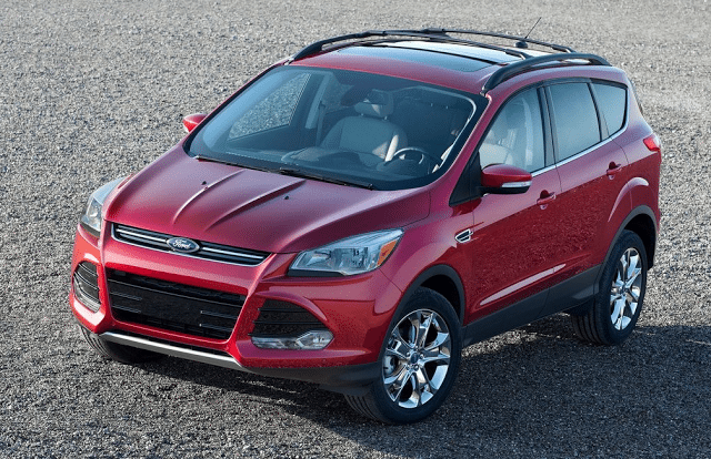 2015 Ford Escape red