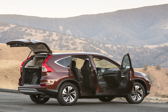 2015 Honda CR-V doors open