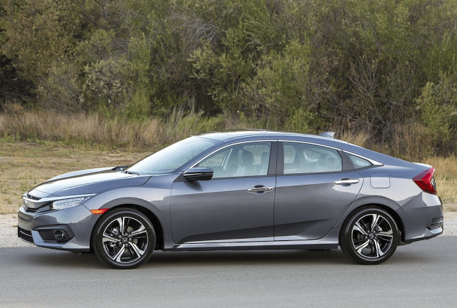 2016 Honda Civic sedan grey
