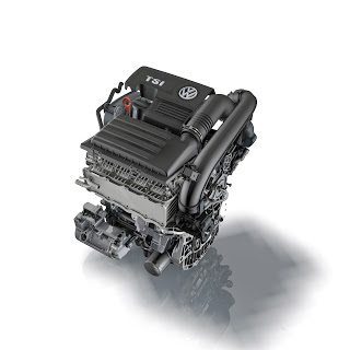 Volkswagen ea211 1.4 TSI engine cutaway