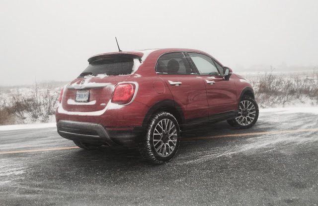 2016 Fiat 500X Trekking AWD Rosso rear