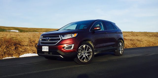 2016 Ford Edge Titanium AWD V6 Bronze Fire