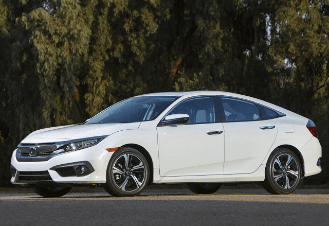 2016 Honda Civic white