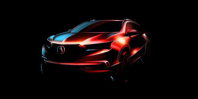 2017 Acura MDX sketch