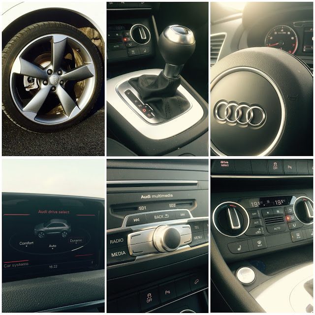 2016 Audi Q3 interior collage