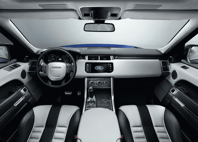 2016 Land Rover Range Rover Sport Meridian sound interior