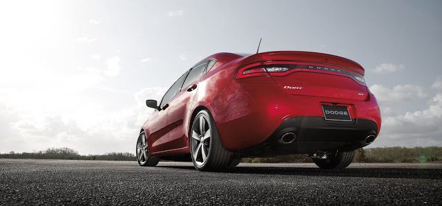 2016 Dodge Dart GT red