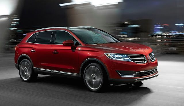2016 Lincoln MKX red