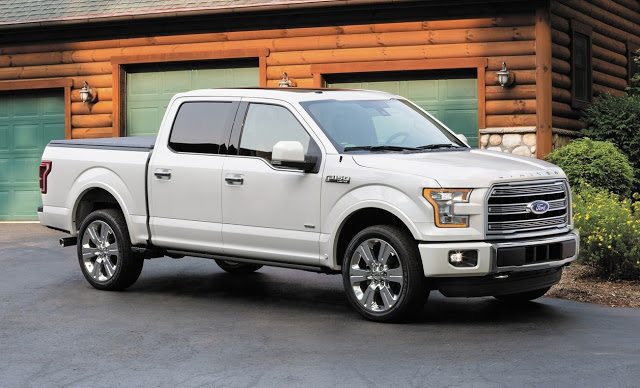 2016 Ford F-150 Limited Crew Cab white