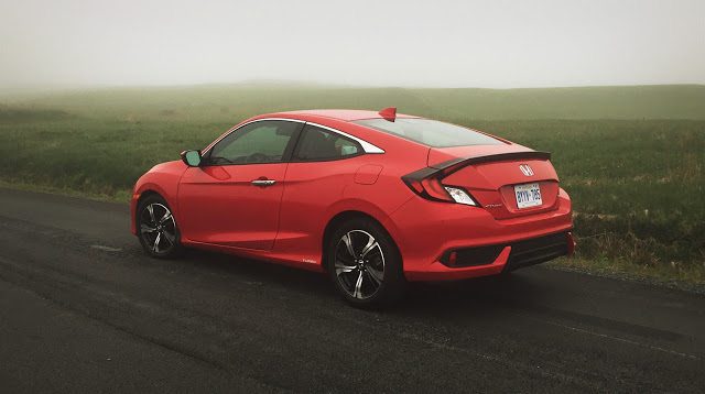 2016 Honda Civic Coupe Rallye Red