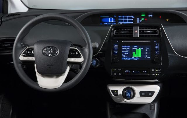 2016 Toyota Prius interior