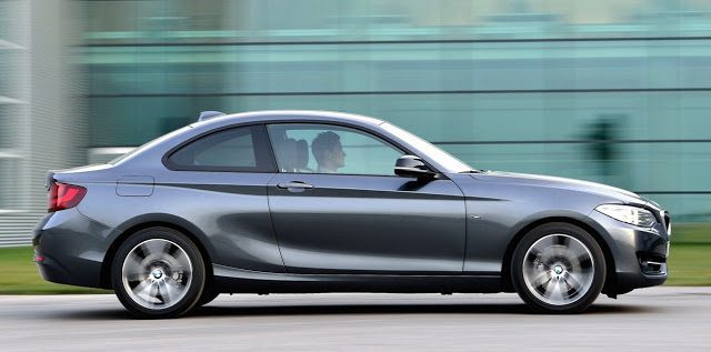 2016 BMW 2-Series coupe grey