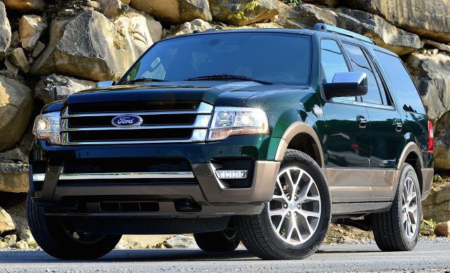 2015 Ford Expedition green