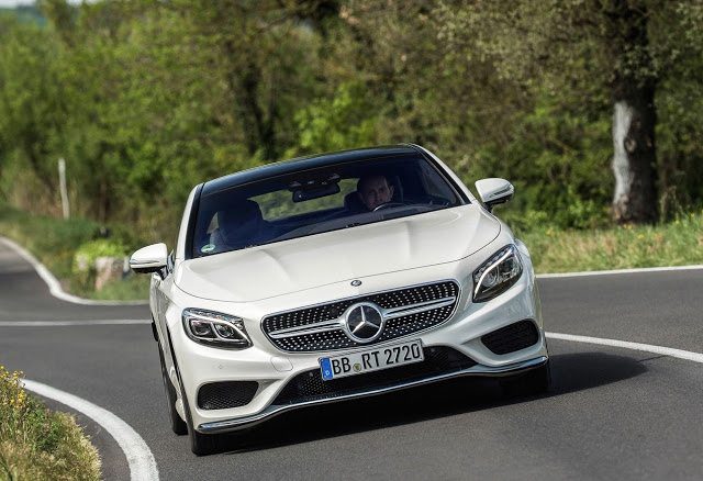 2015 Mercedes-Benz S-Class coupe white