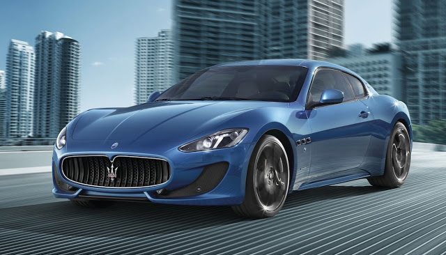 2014 Maserati GranTurismo Sport blue