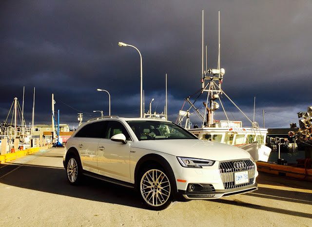 2017 Audi A4 Allroad Fisherman's Cove wharf