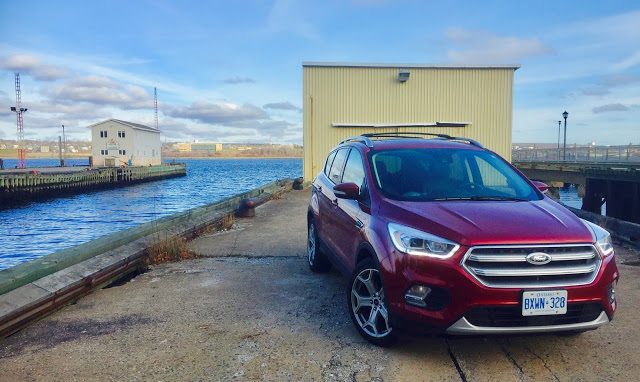2017 Ford Escape Titanium Ruby Red Halifax waterfront