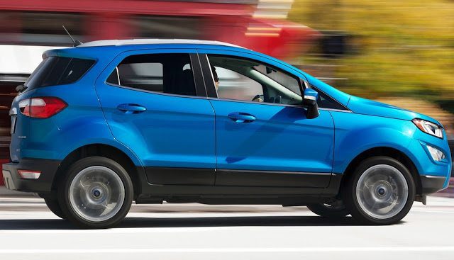 2018 Ford EcoSport blue