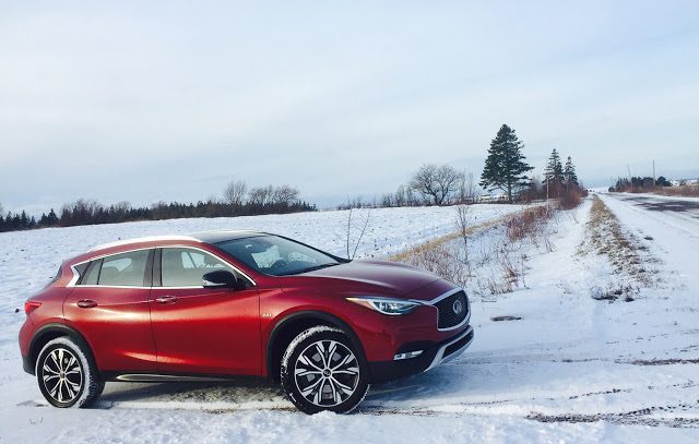 2017 Infiniti QX30 AWD Magnetic Red