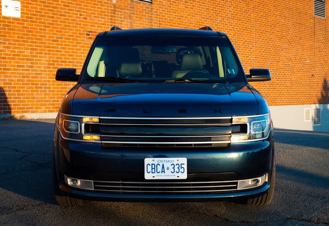 2017 Ford Flex Limited Blue Jeans front