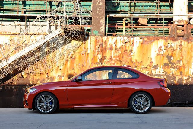 2013 BMW 2-Series coupe red