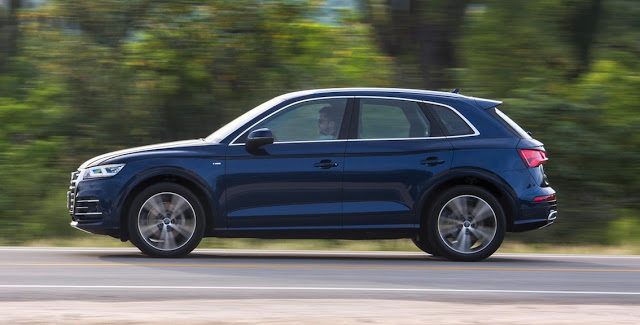 2017 Audi Q5 blue