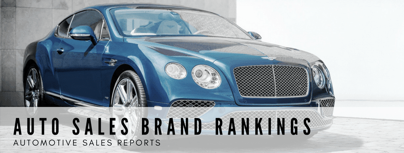 Auto Sales Brand Rankings