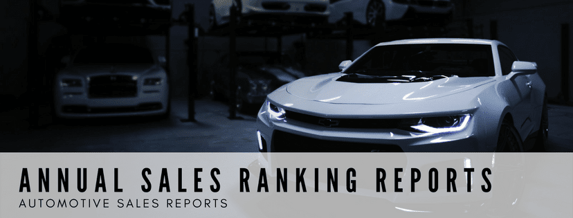 All Vehicle Sales Rankings