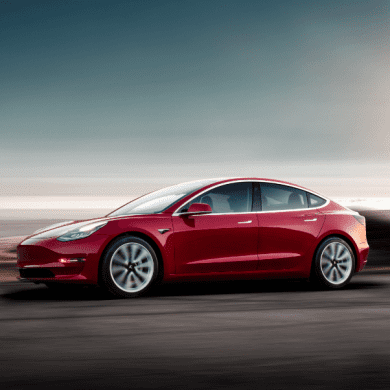 Tesla Model 3 - image courtesy Tesla Press Kit