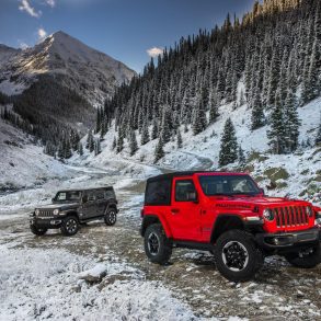 Jeep Wrangler, one of Jeep's top selling vehicles in calendar year 2017