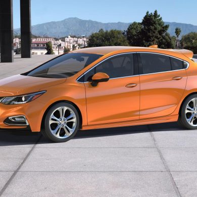 Chevrolet Cruze, one of Chevrolet's top selling vehicles in calendar year 2017