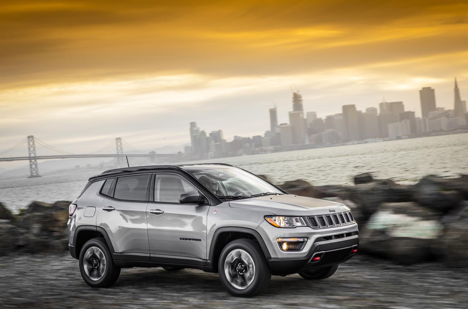 Jeep Compass, one of Jeep's top selling vehicles in calendar year 2017