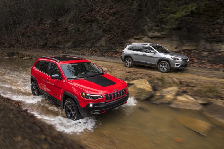 Fiat Chrysler Automobiles has reported record profits in 2017. Pictured: Jeep Cherokee