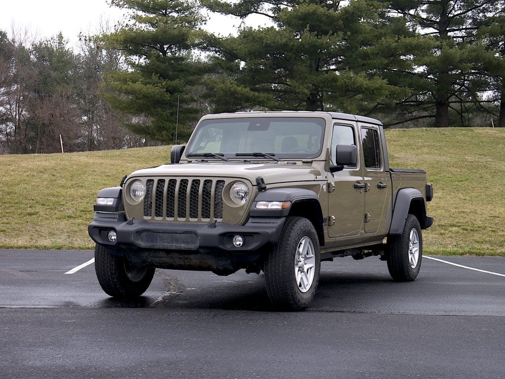 2020 Jeep Gladiator front three quarter