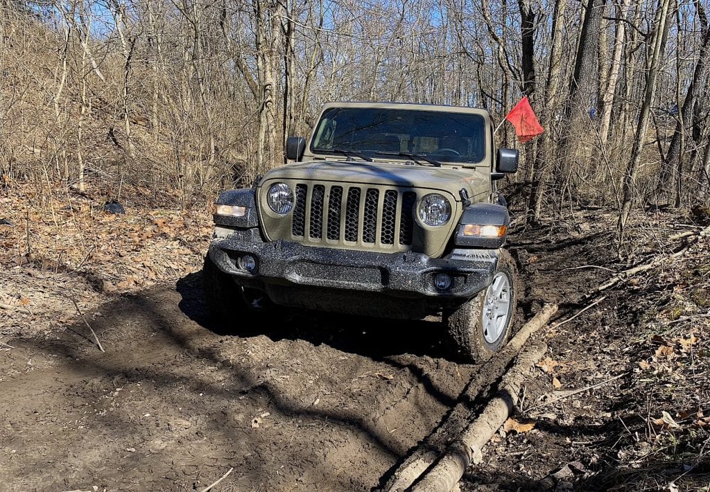 2020 Jeep Gladiator off-roading