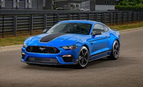 2021 Ford Mustang Mach 1 On Track