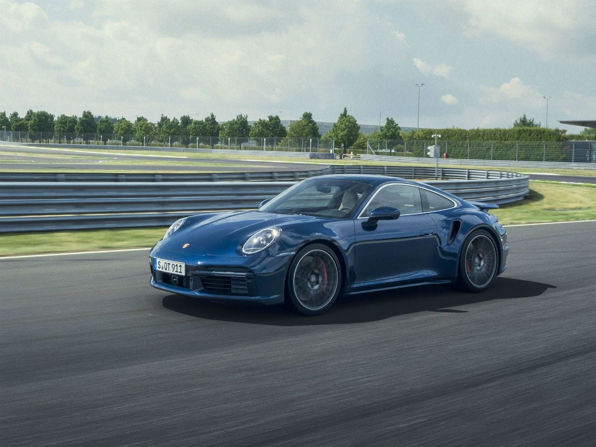 2021 Porsche 911 Turbo On Track