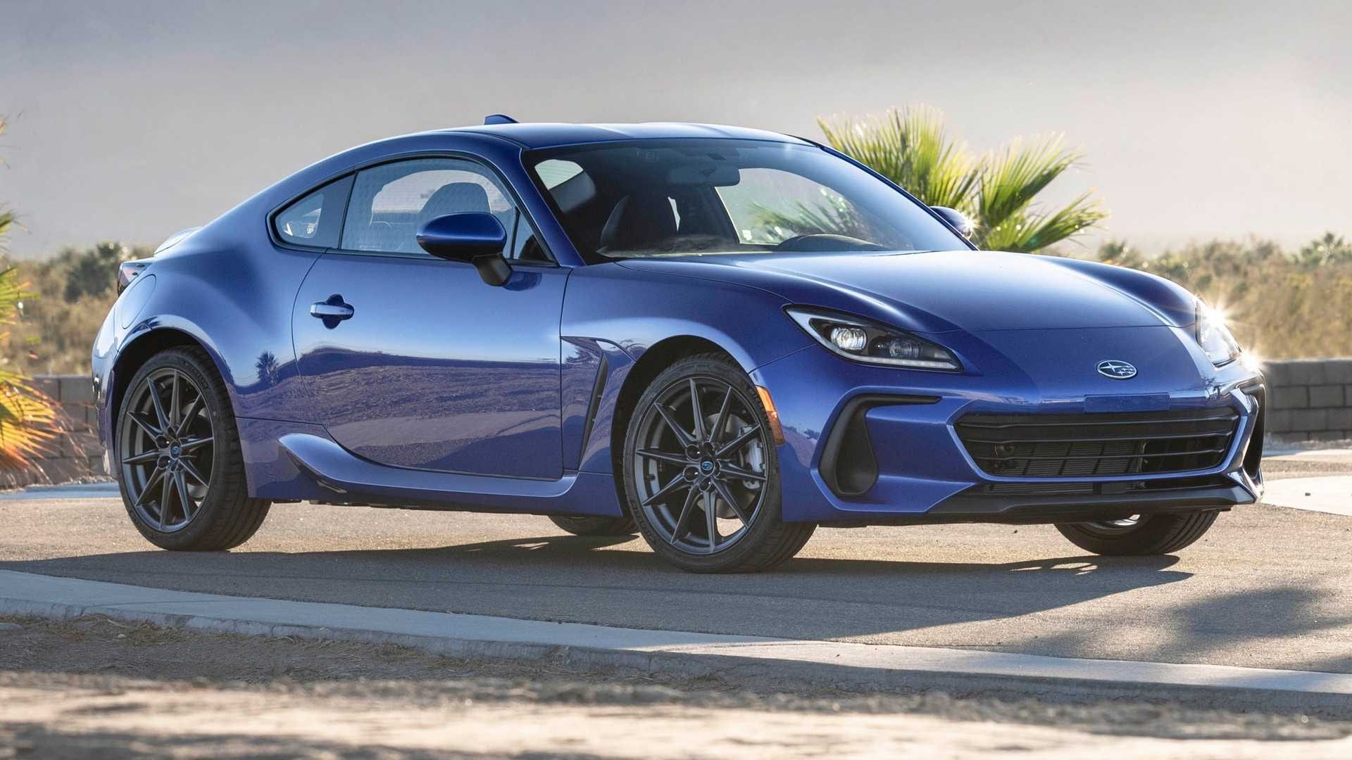 2021 Subaru BRZ Front and Side View