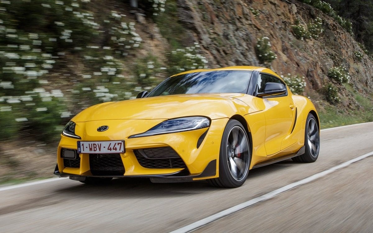 2021 Toyota Supra Front 3/4 On Road