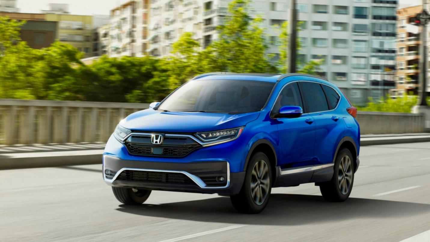 2021 Honda CR-V Driving In The City