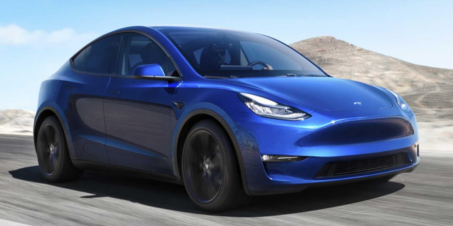 2021 Tesla Model Y In Motion