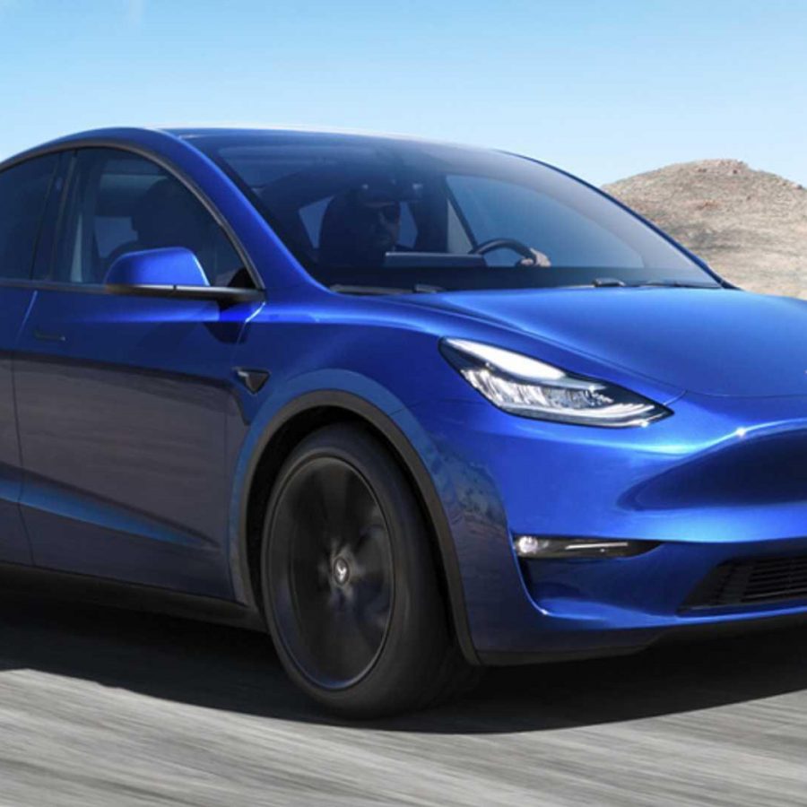 2021 Tesla Model Y In Motion