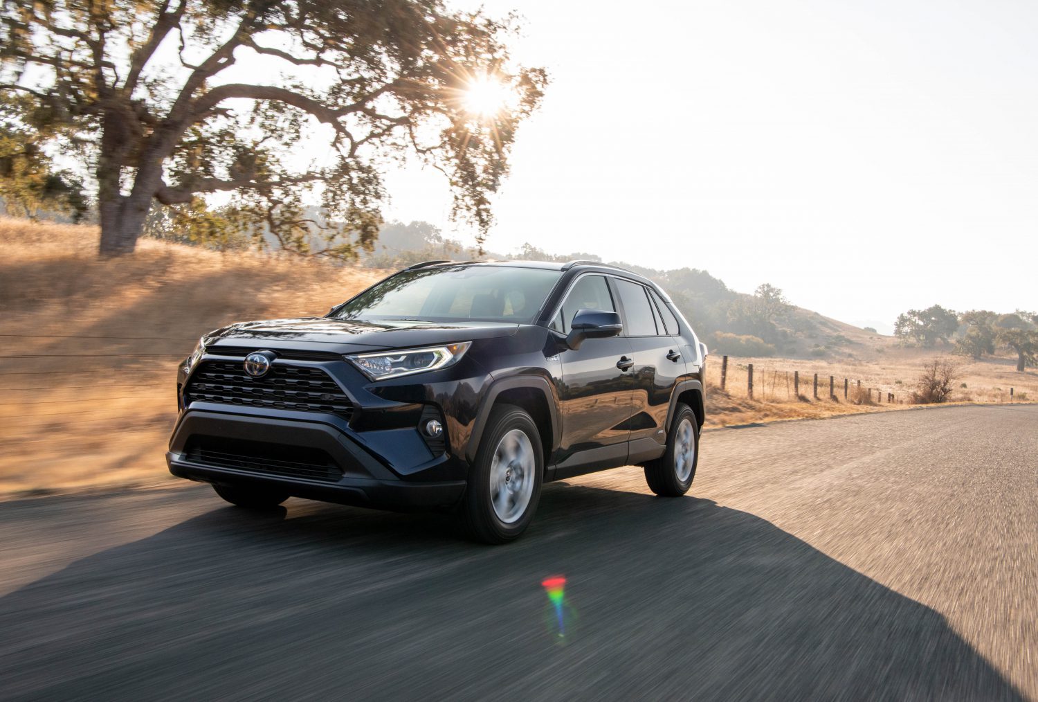 Black 2021 Toyota RAV4 SUV 