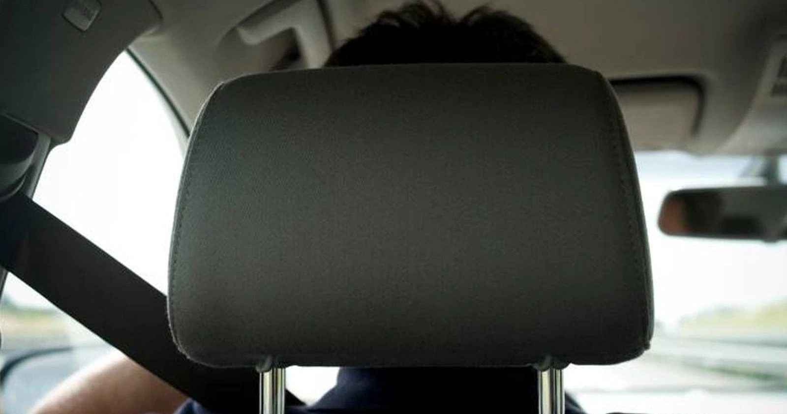 Headrest in modern car