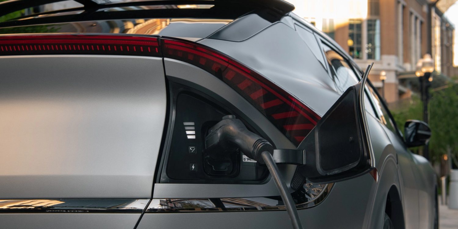 2023 Kia EV6 charging
