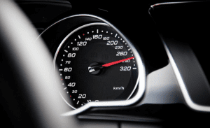 Audi-speedometer