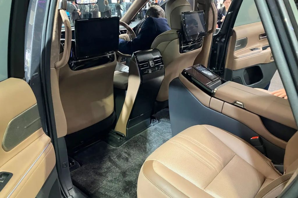 The new Century SUV rear legroom and features