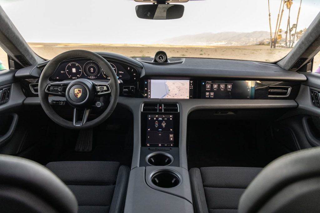 2024 Porsche Taycan interior